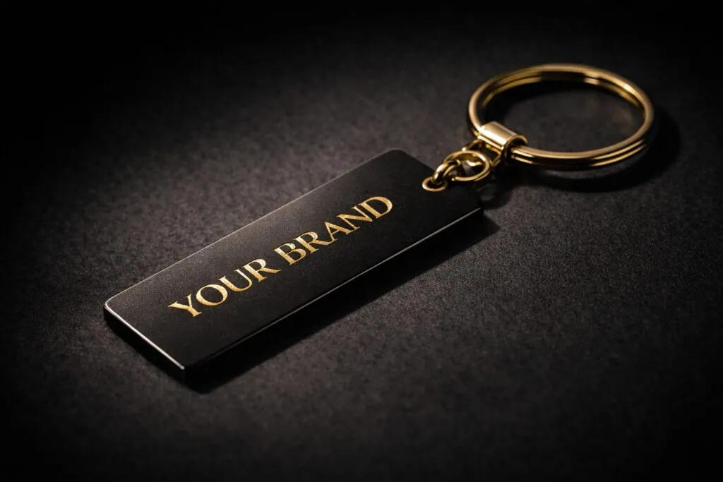 Brand keychain