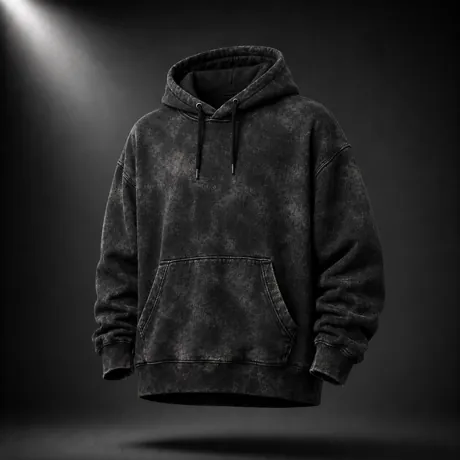 Acid Washed Oversized Hoodies